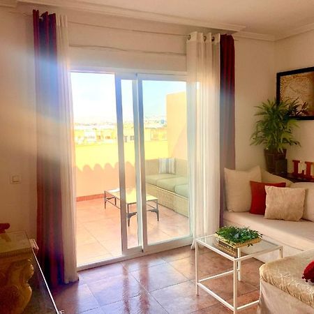 Atico Deluxe Entre Centro Y Playa Salinas Con Terraza, Wifi, Piscina Climatizada, Gym, Sauna Y Garaje -Smart Tv Roquetas de Mar Exterior foto